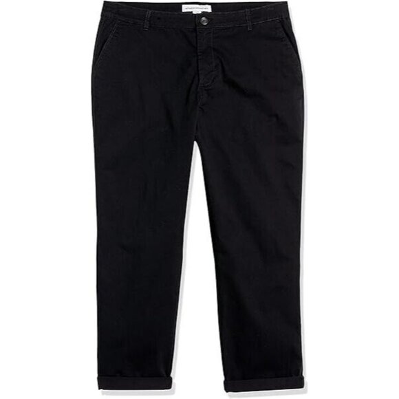 Amazon Essentials Women's Women's Cuffed Mid-Rise Skinny-fit Chino Pant Size 14 - Picture 3 of 16